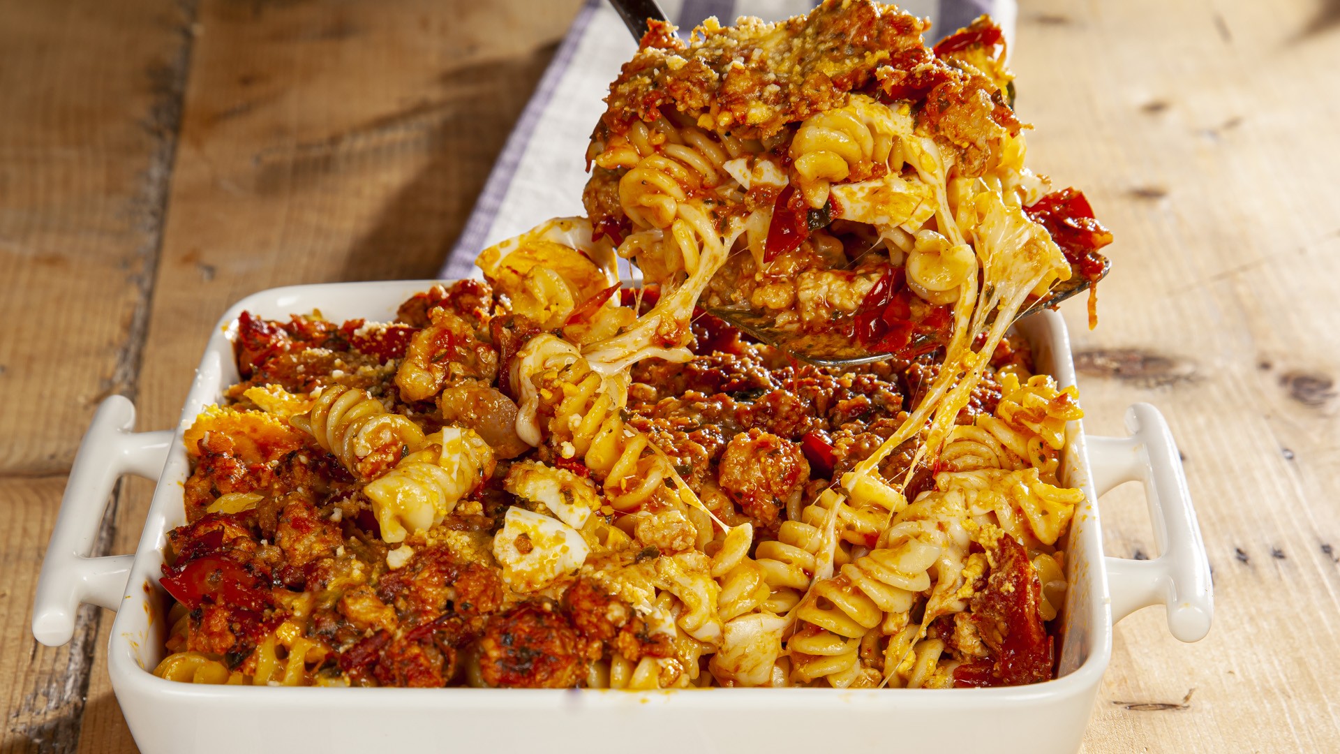 Fusilli in tegamino alla sannita