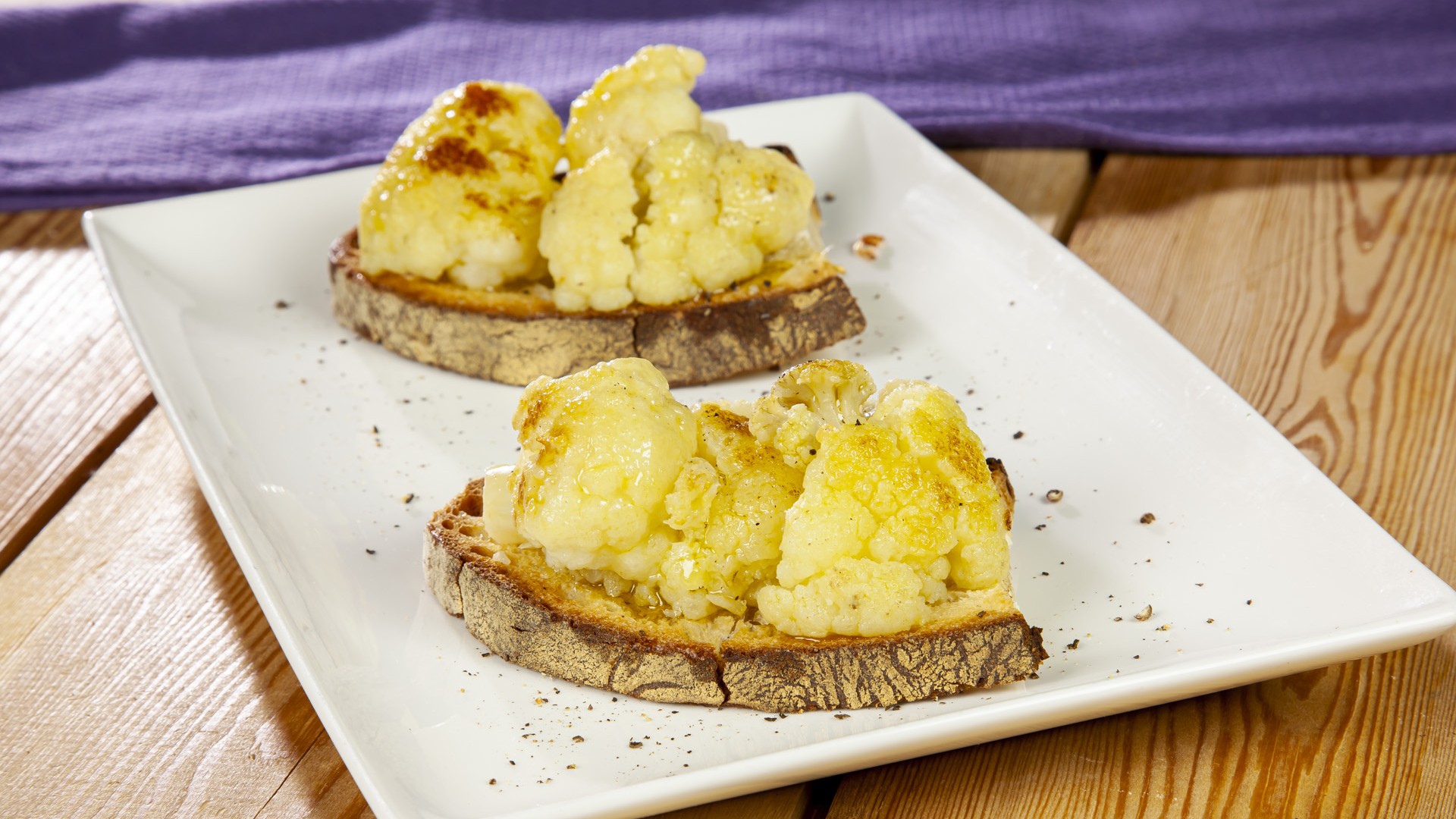 Bruschette al cavolfiore