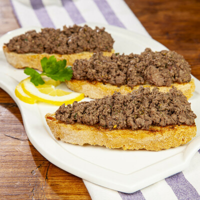 Crostini di fegatini di pollo umbri