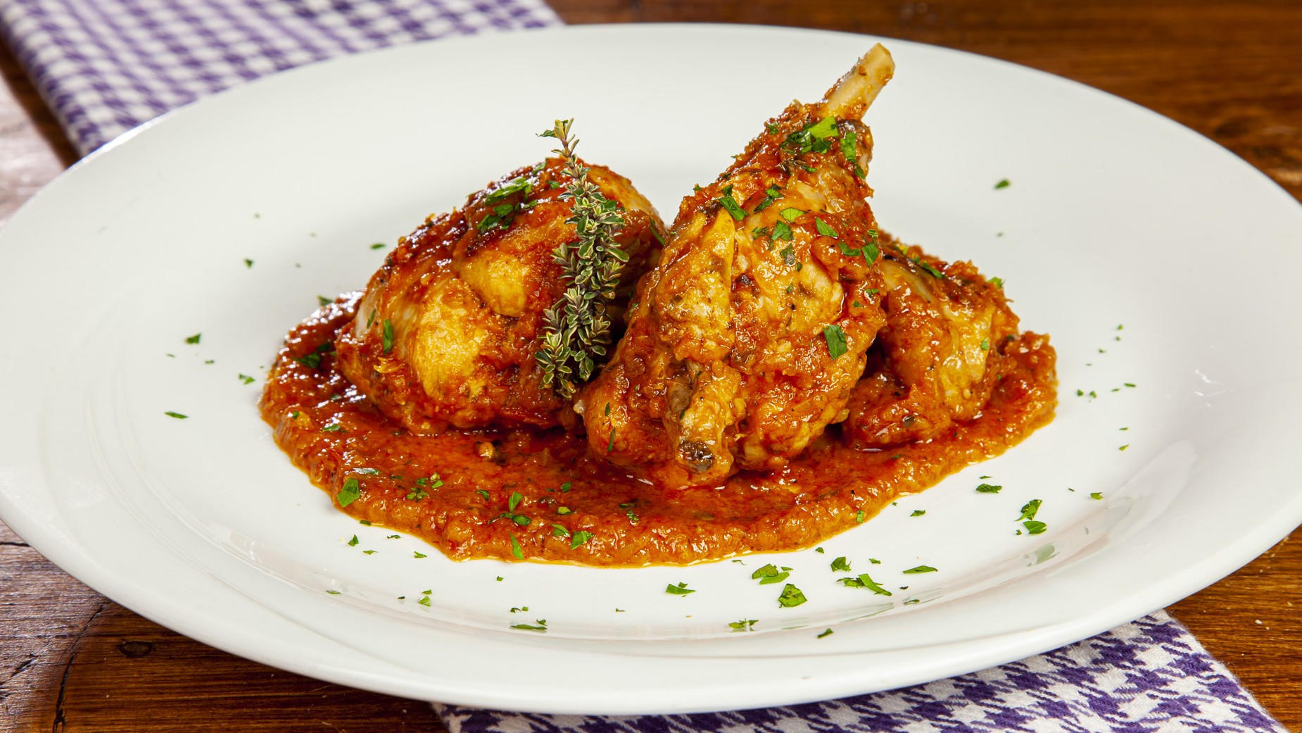 Coniglio al pomodoro