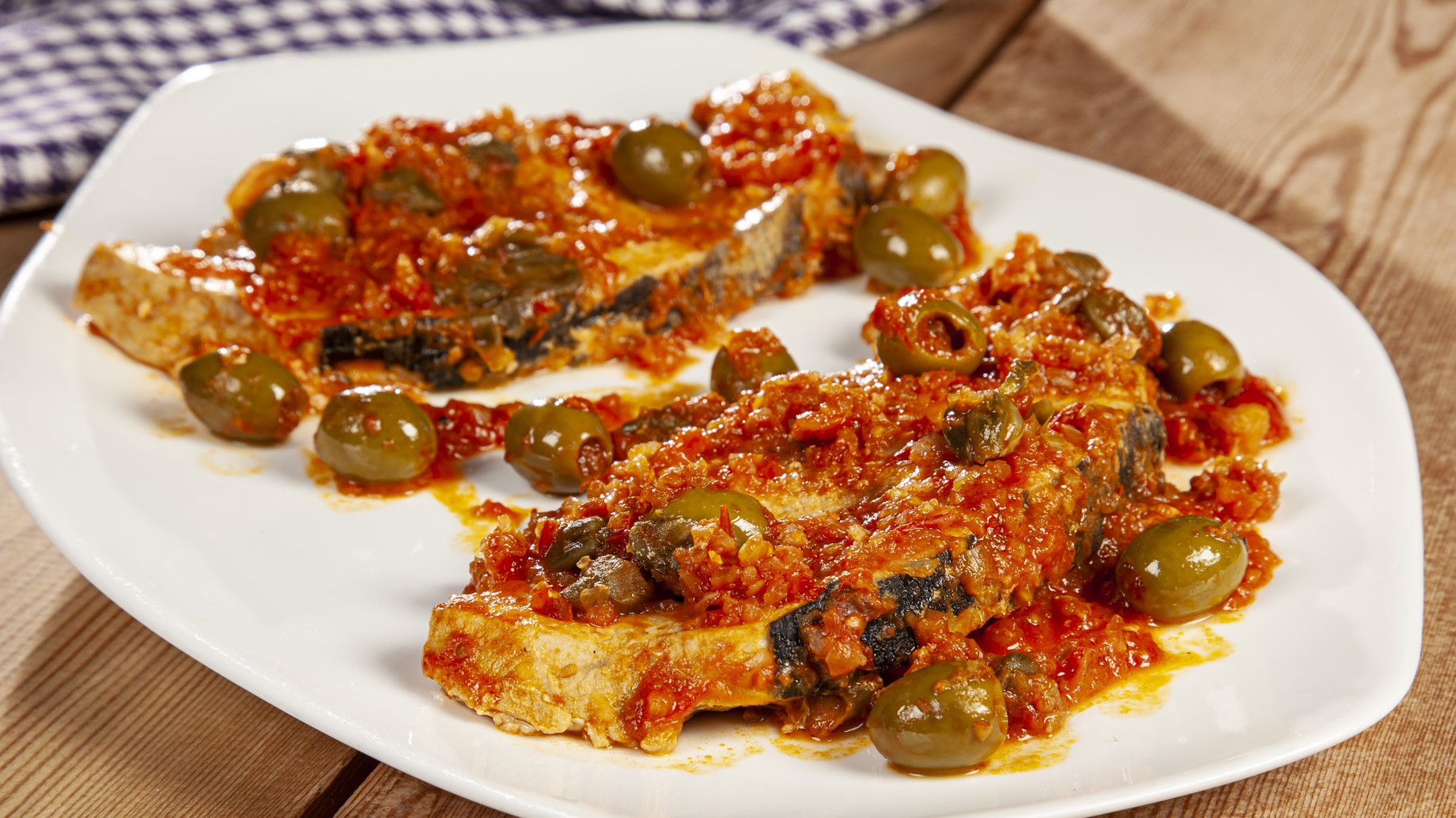 Pesce spada in salsa