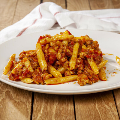 Maccarones al sugo di carne