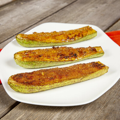 Zucchine ripiene di magro