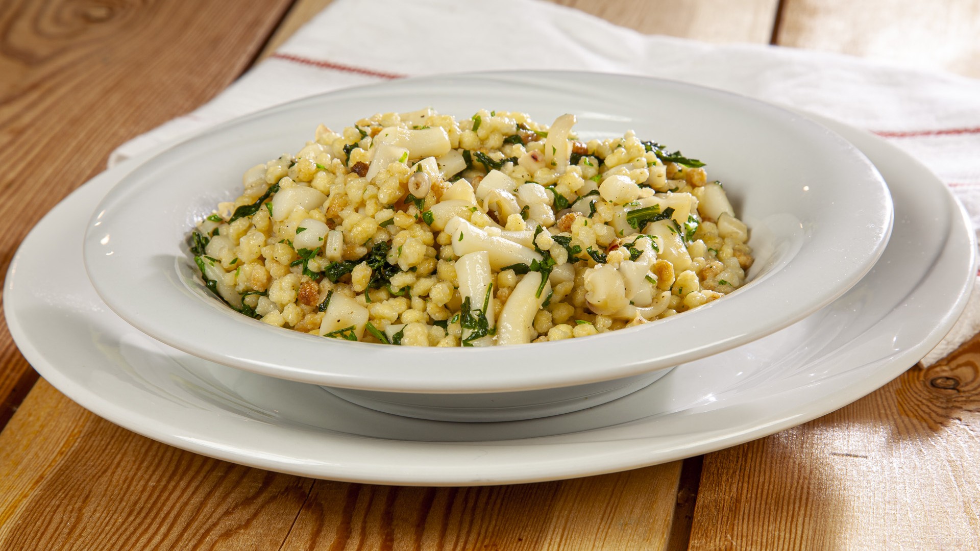 Fregula ai calamaretti