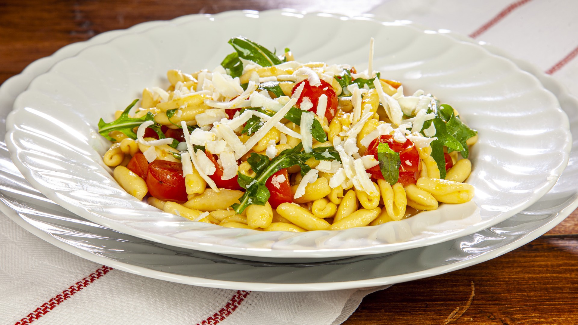 Cavatelli e rucola