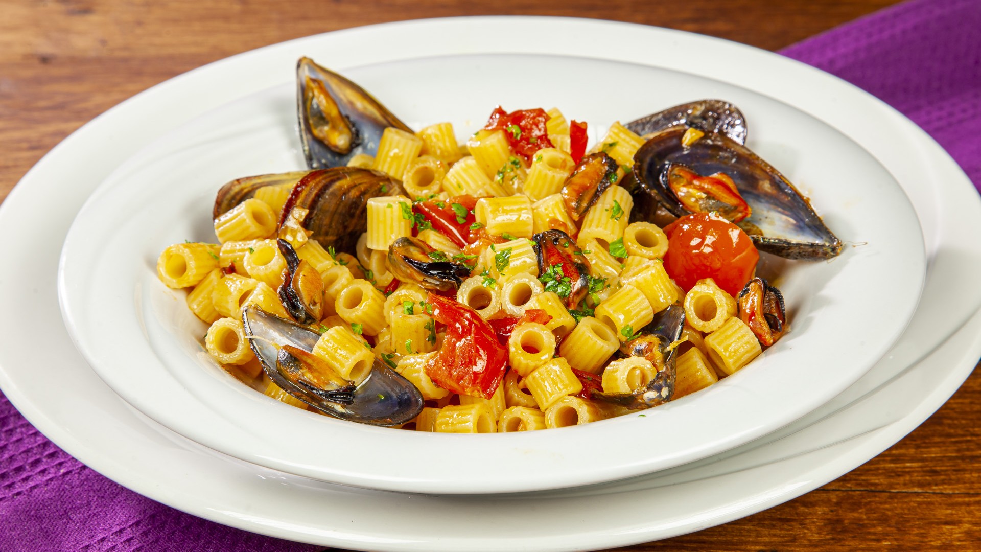 Tubettini alle cozze