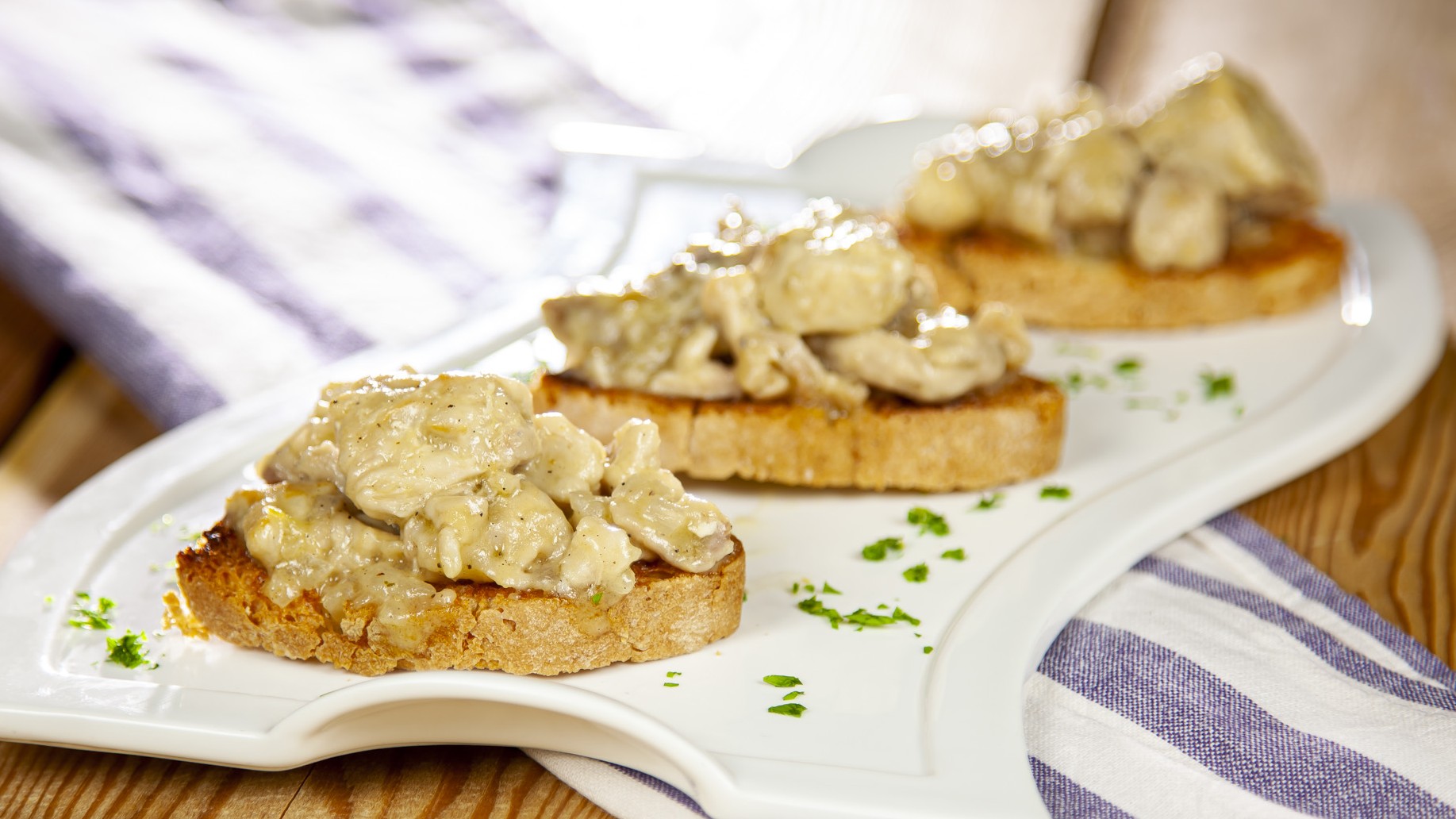 Crostini di palamita