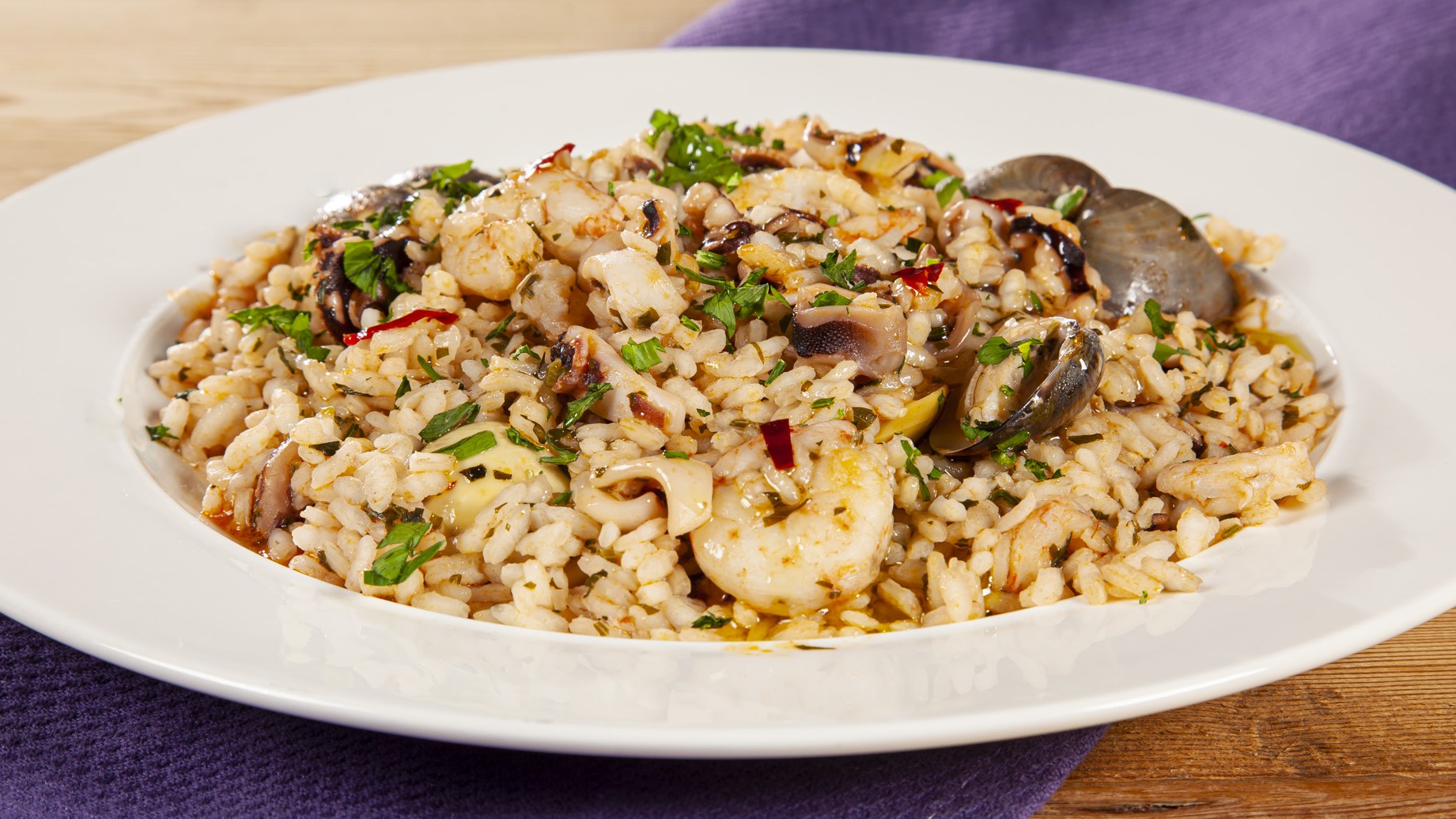 Risotto ai frutti di mare