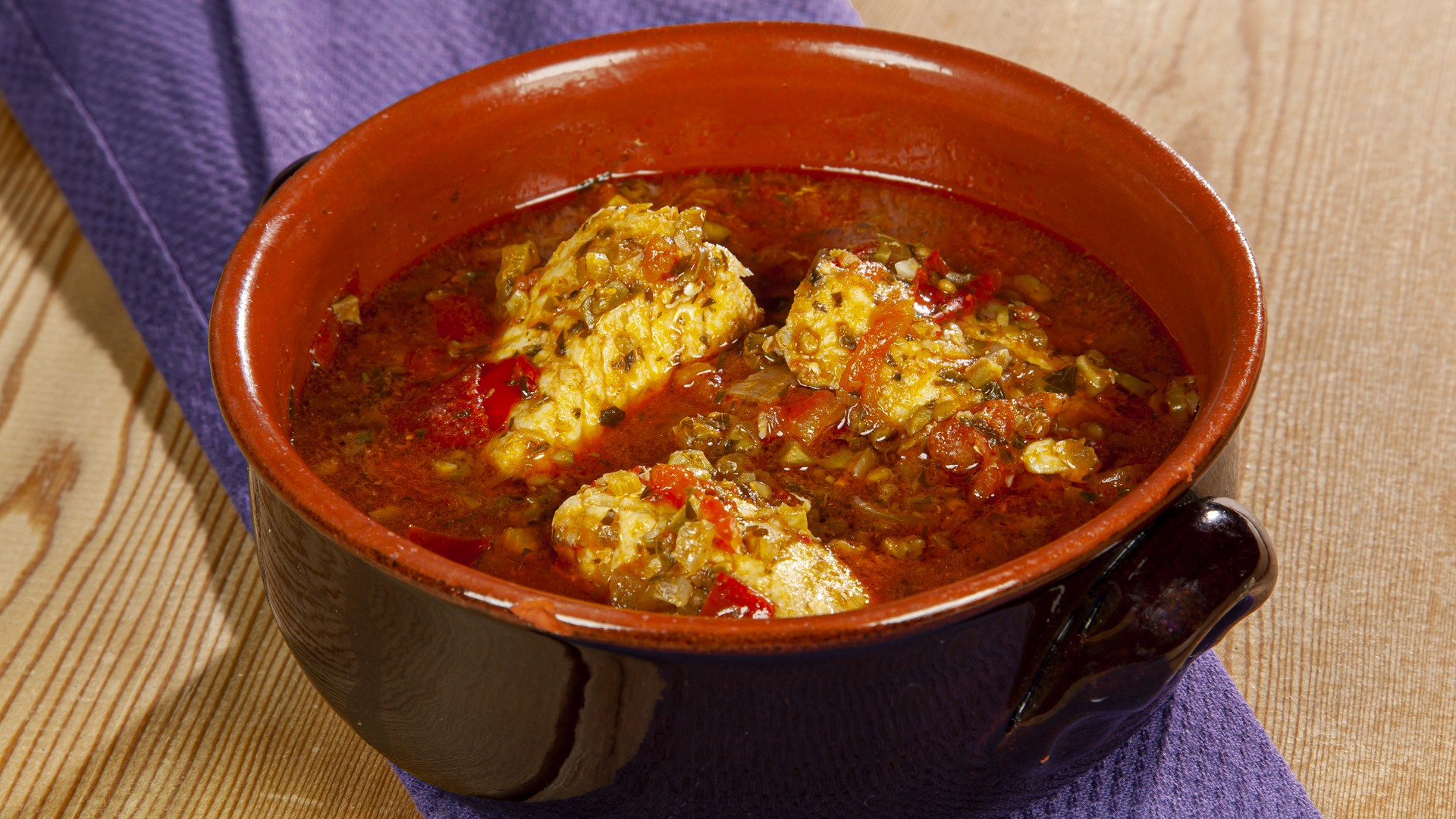 Zuppa di gallinella di mare