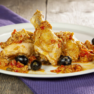 Pollo in salsa Pollo in salsa