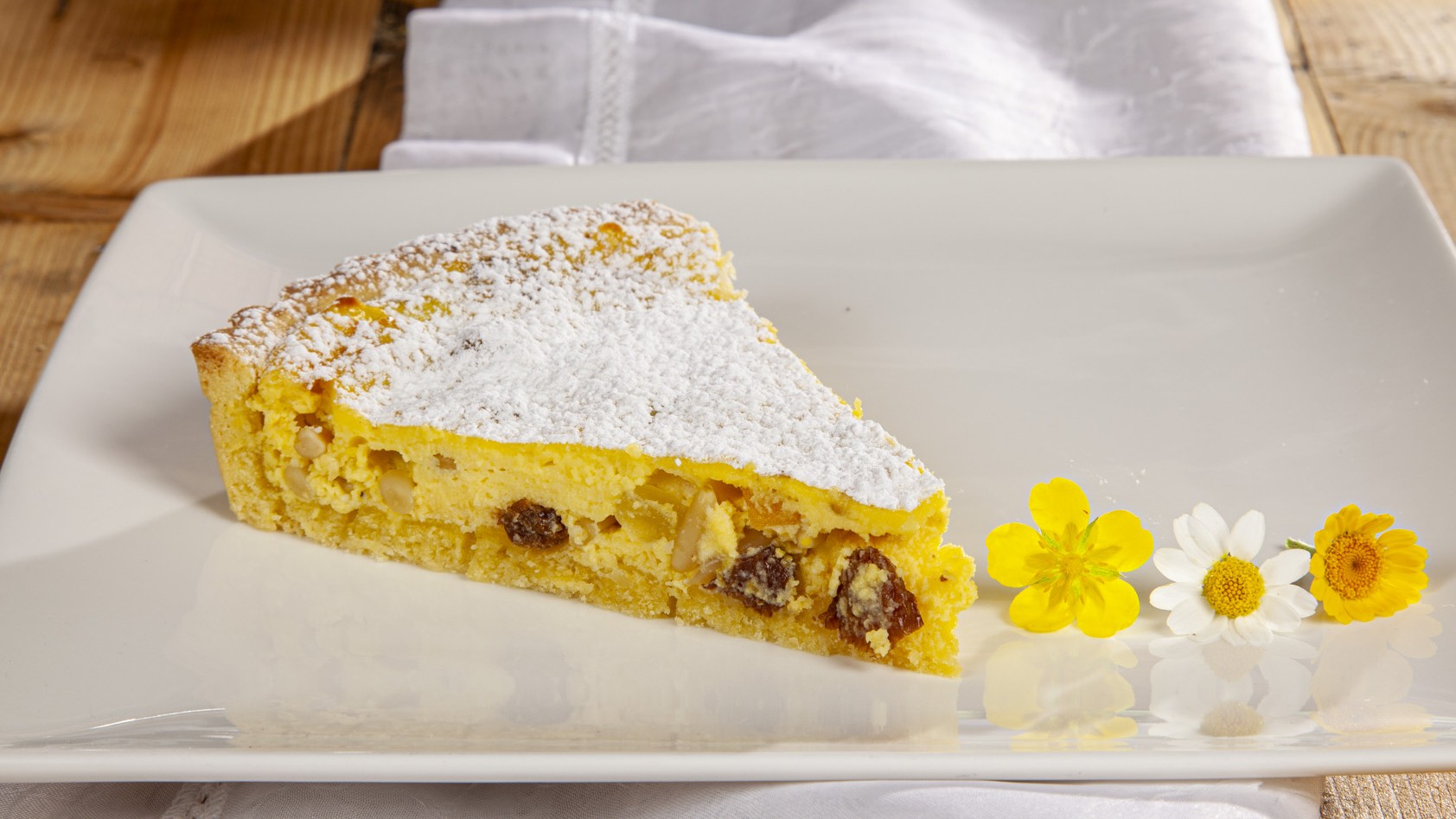 Crostata di ricotta alla romana