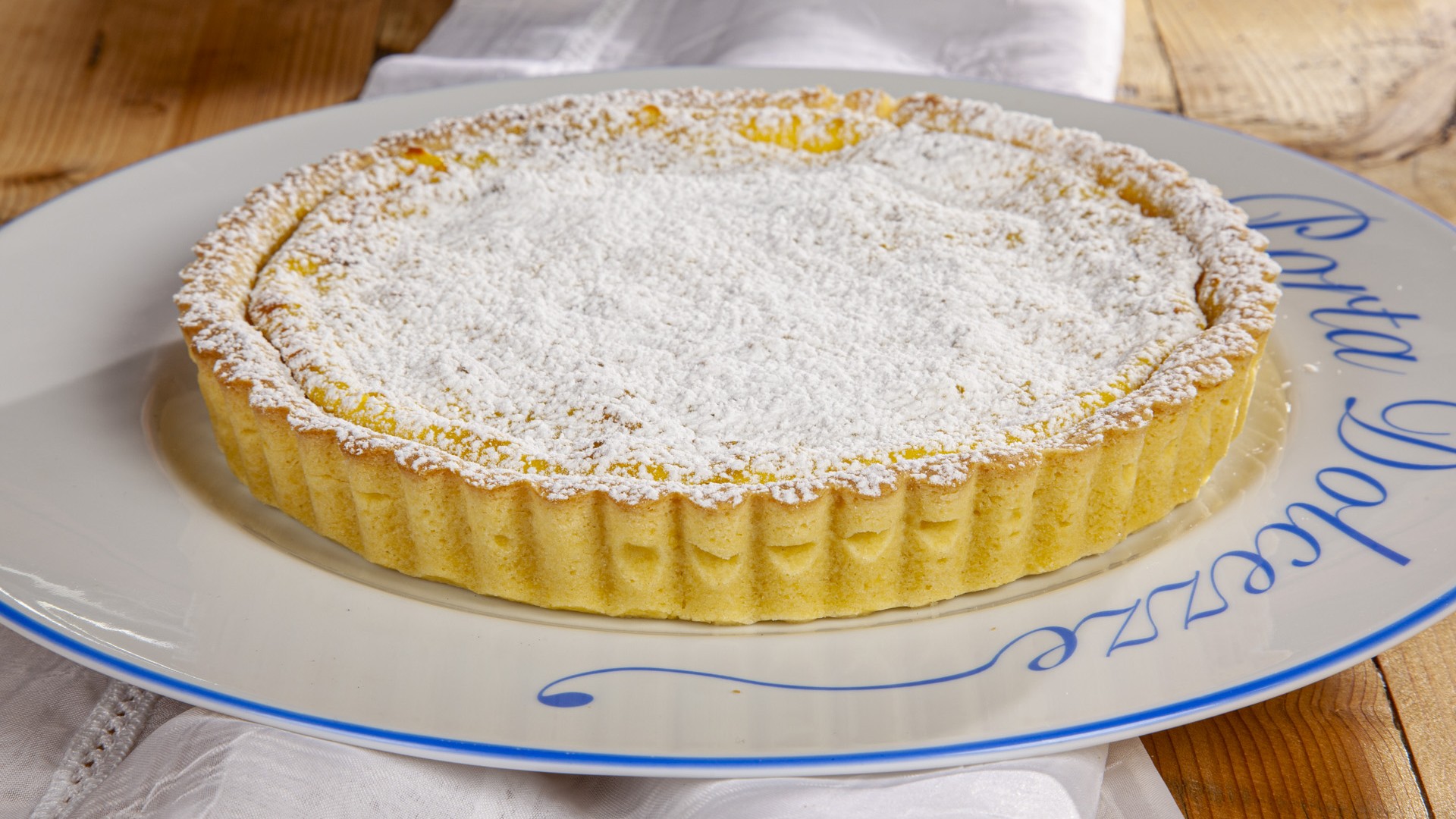 Crostata di ricotta alla romana