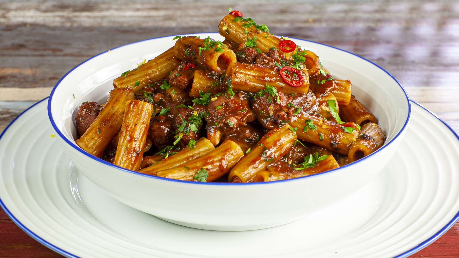 Pasta al ragù di polpo