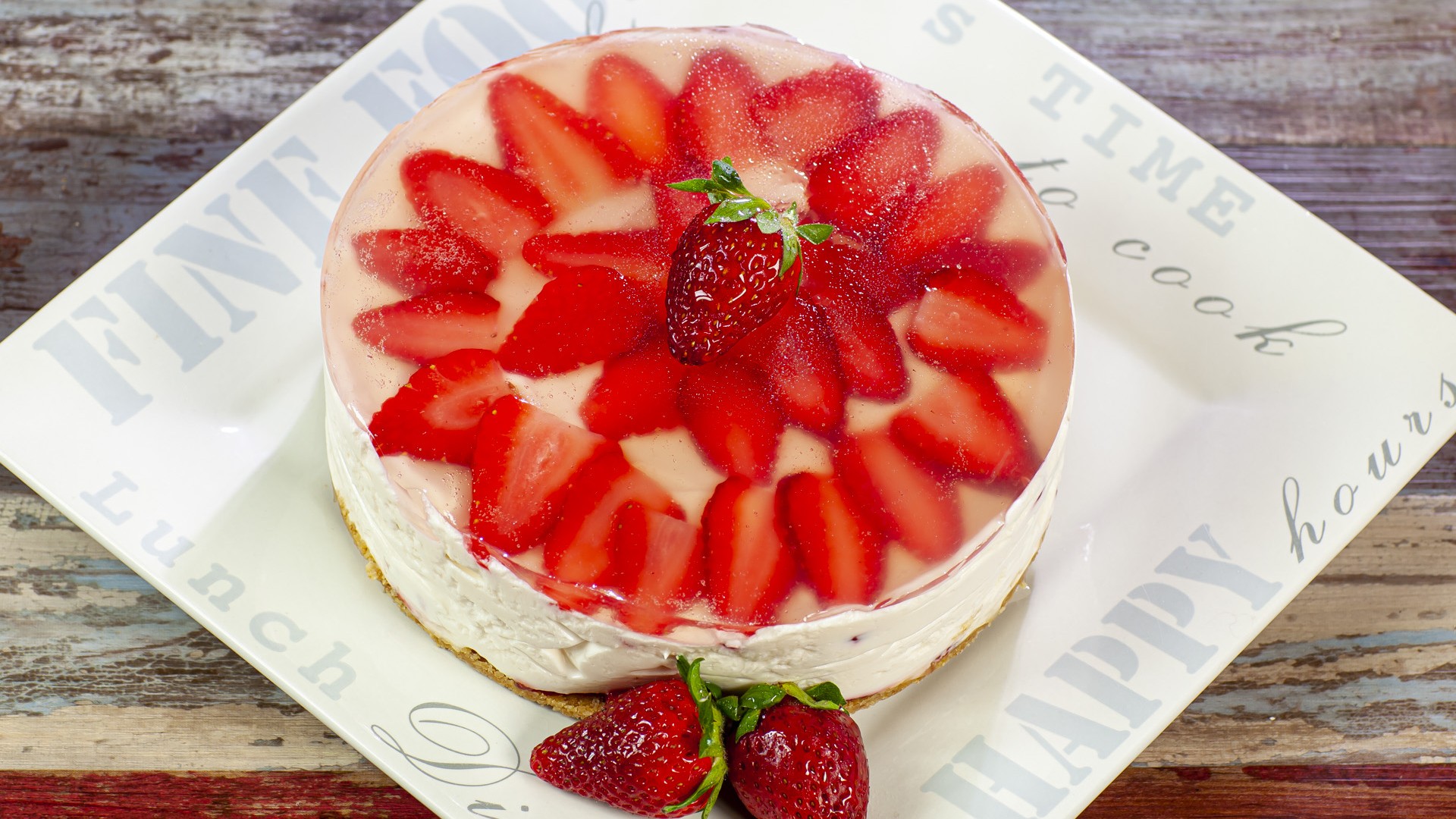 Cheesecake alla fragola