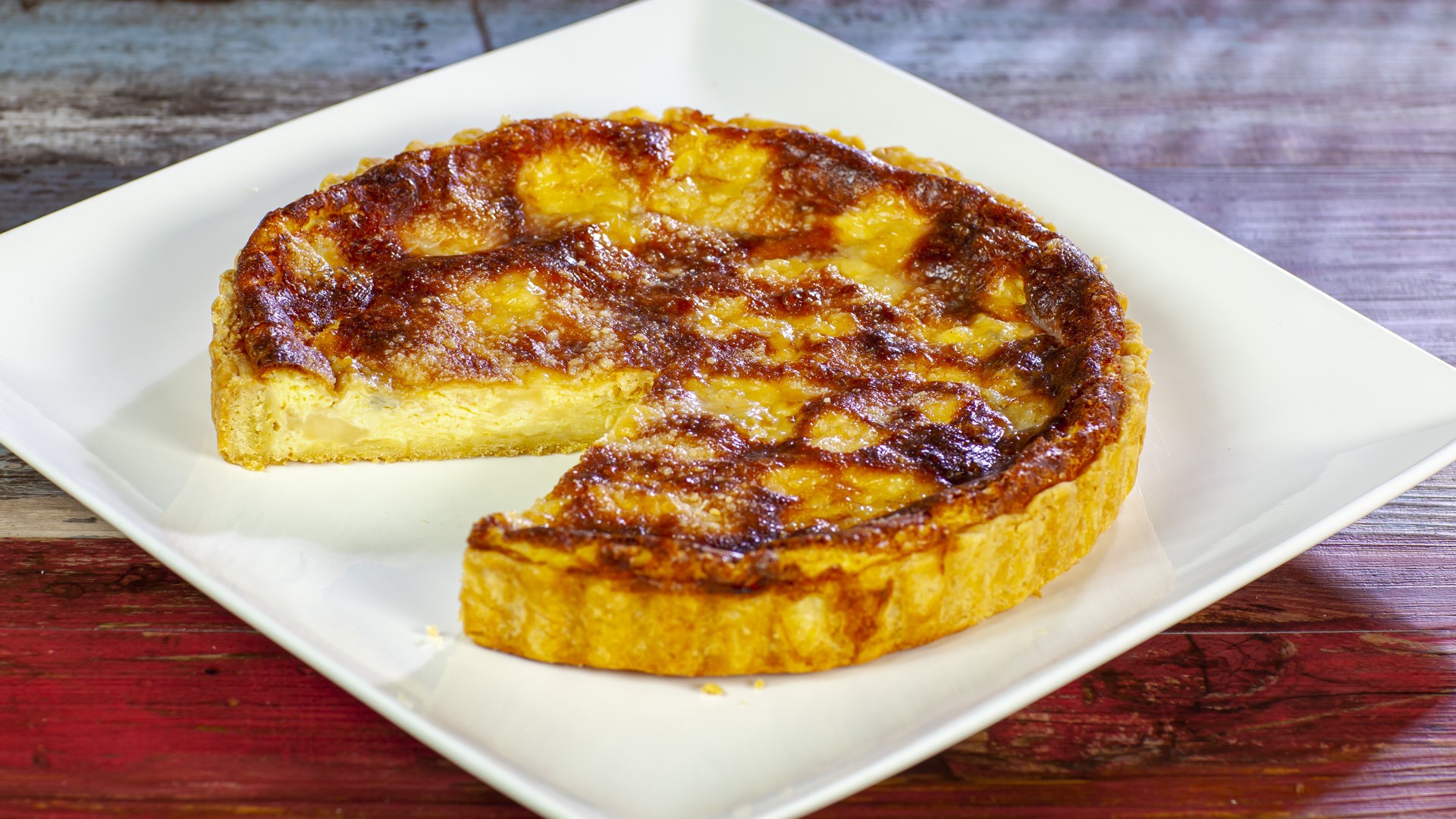 Quiche ai 4 formaggi