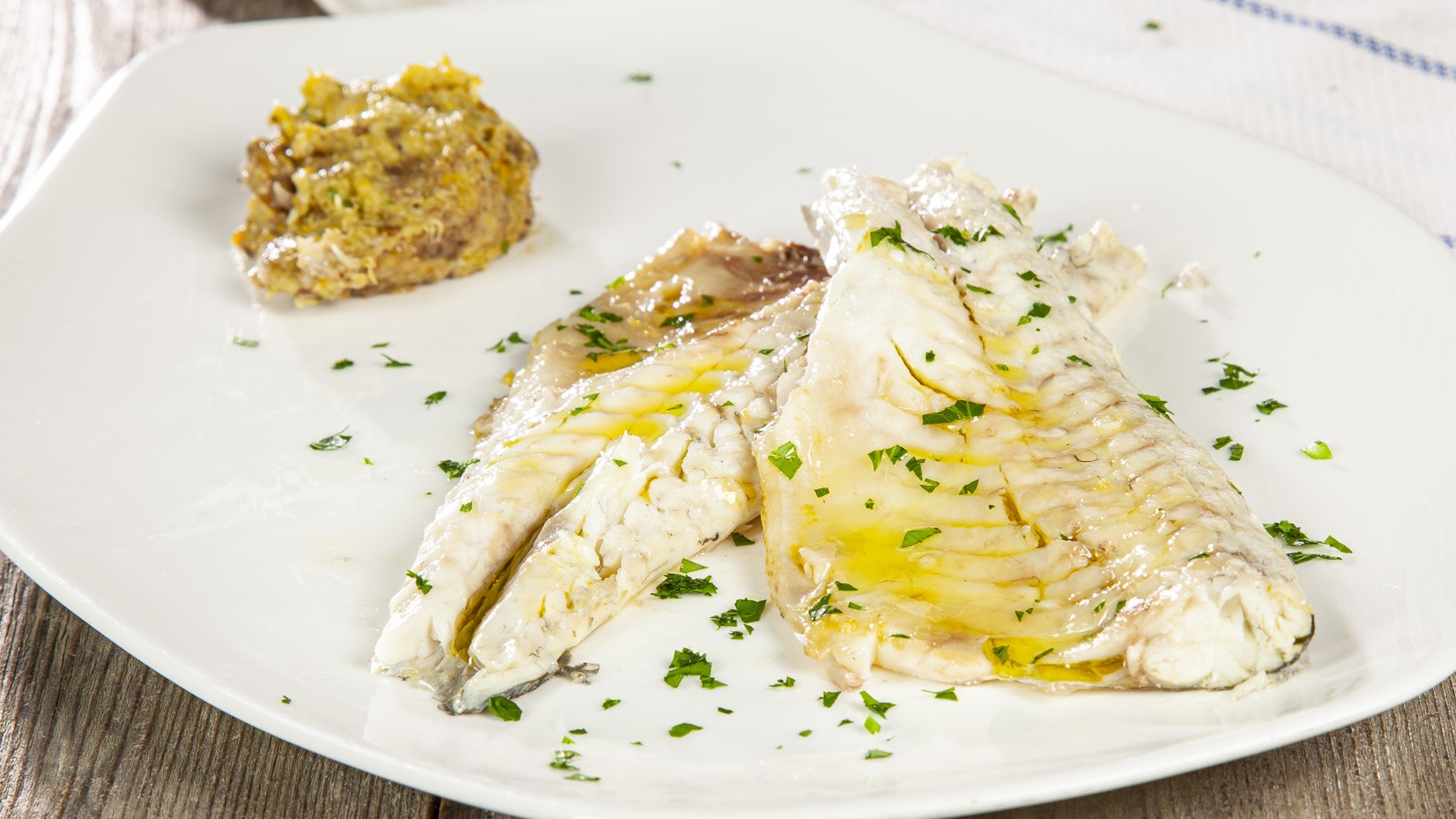 Branzino ripieno in forno