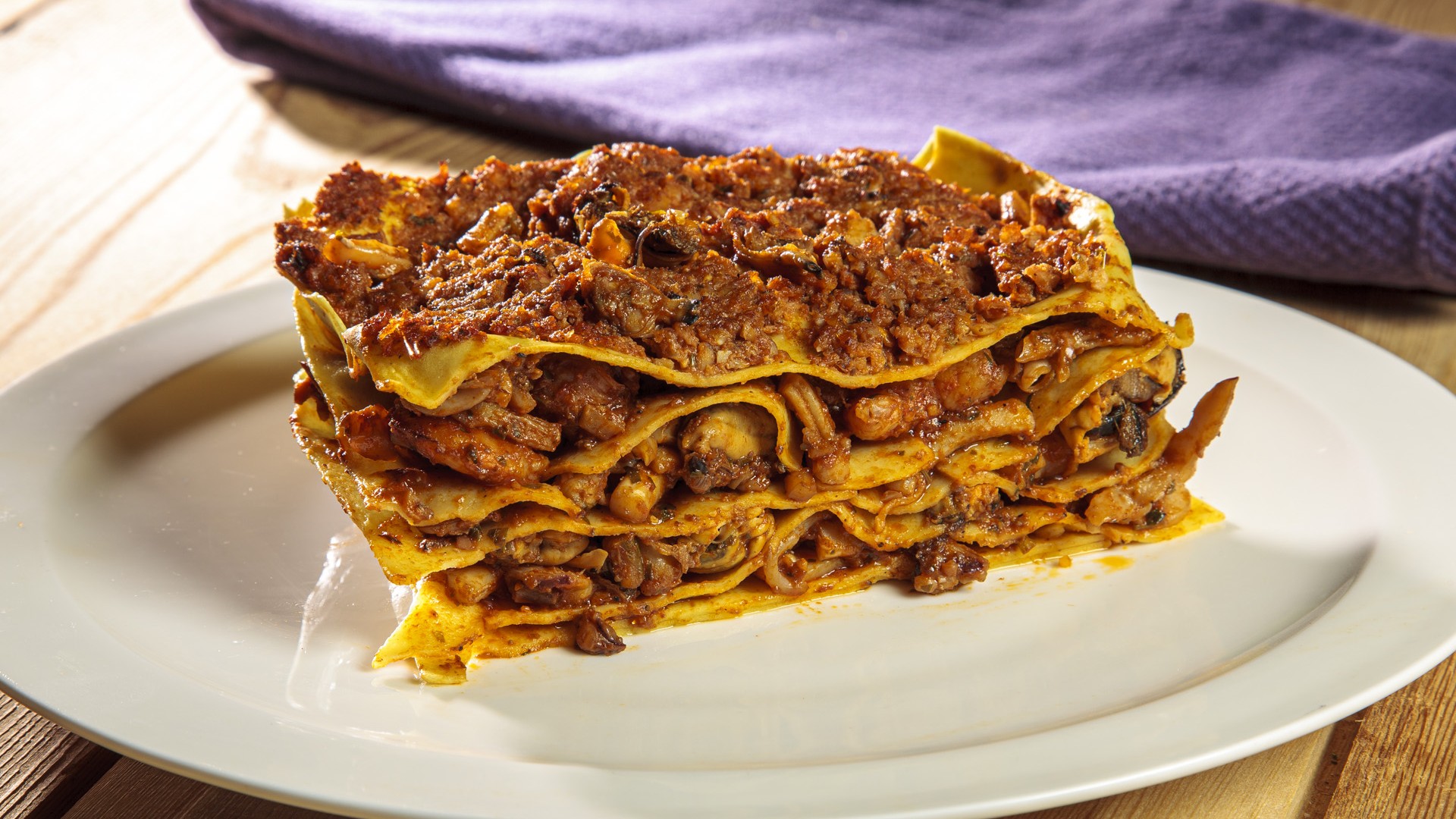 Vincisgrassi al sugo di pesce - Ricette Casa Pappagallo