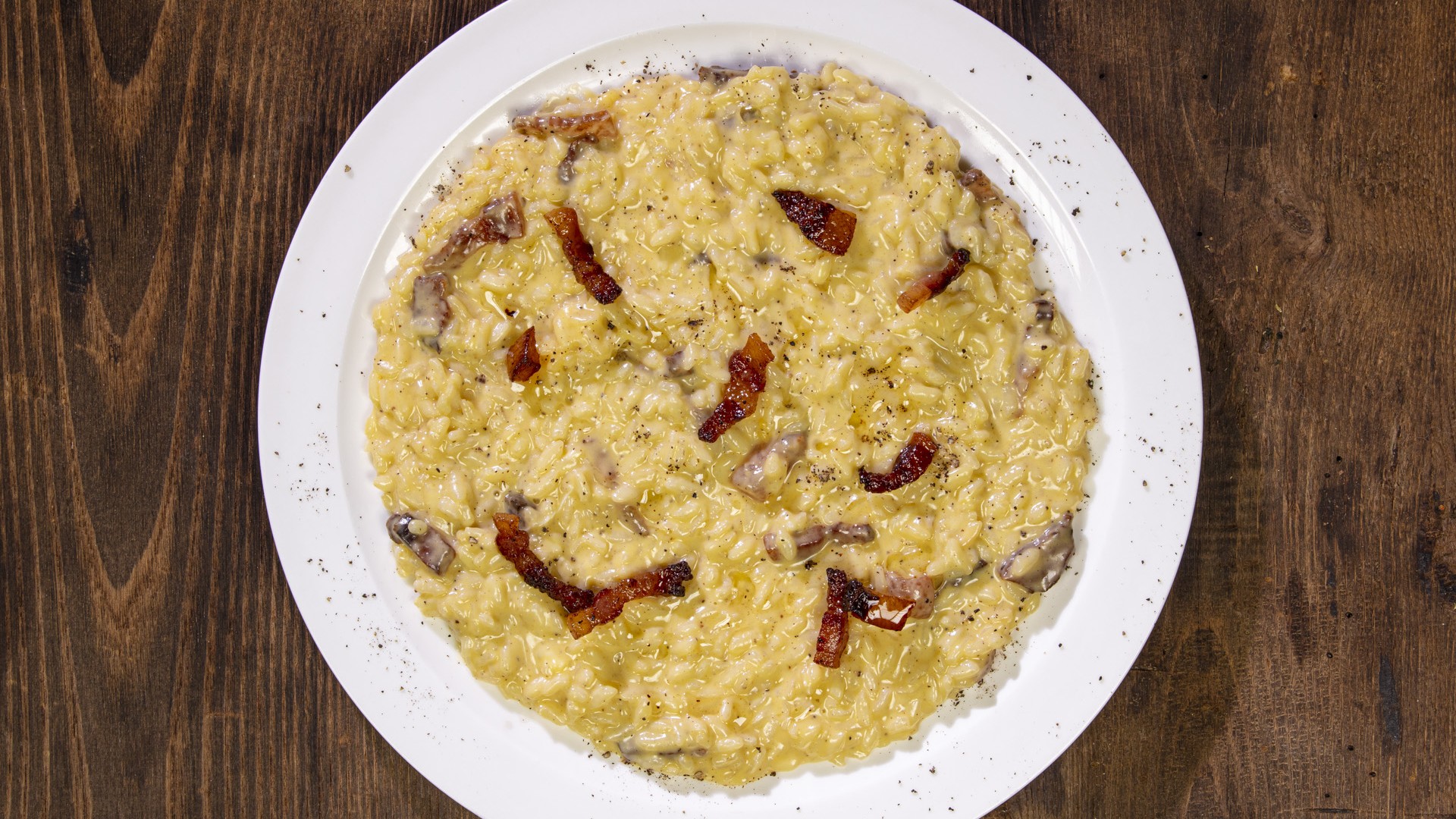 Risotto alla carbonara