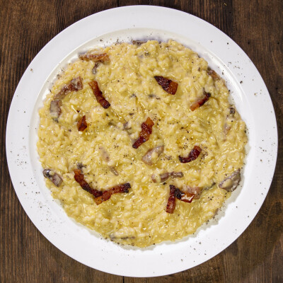 Risotto alla carbonara