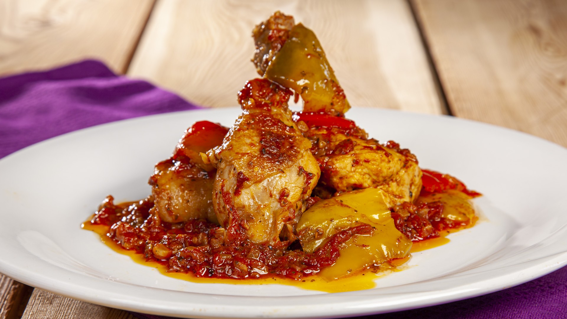 Pollo alla friulana