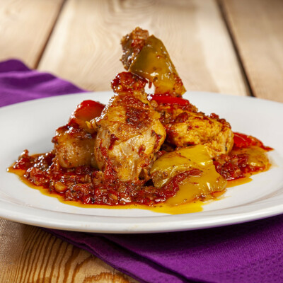 Pollo alla friulana