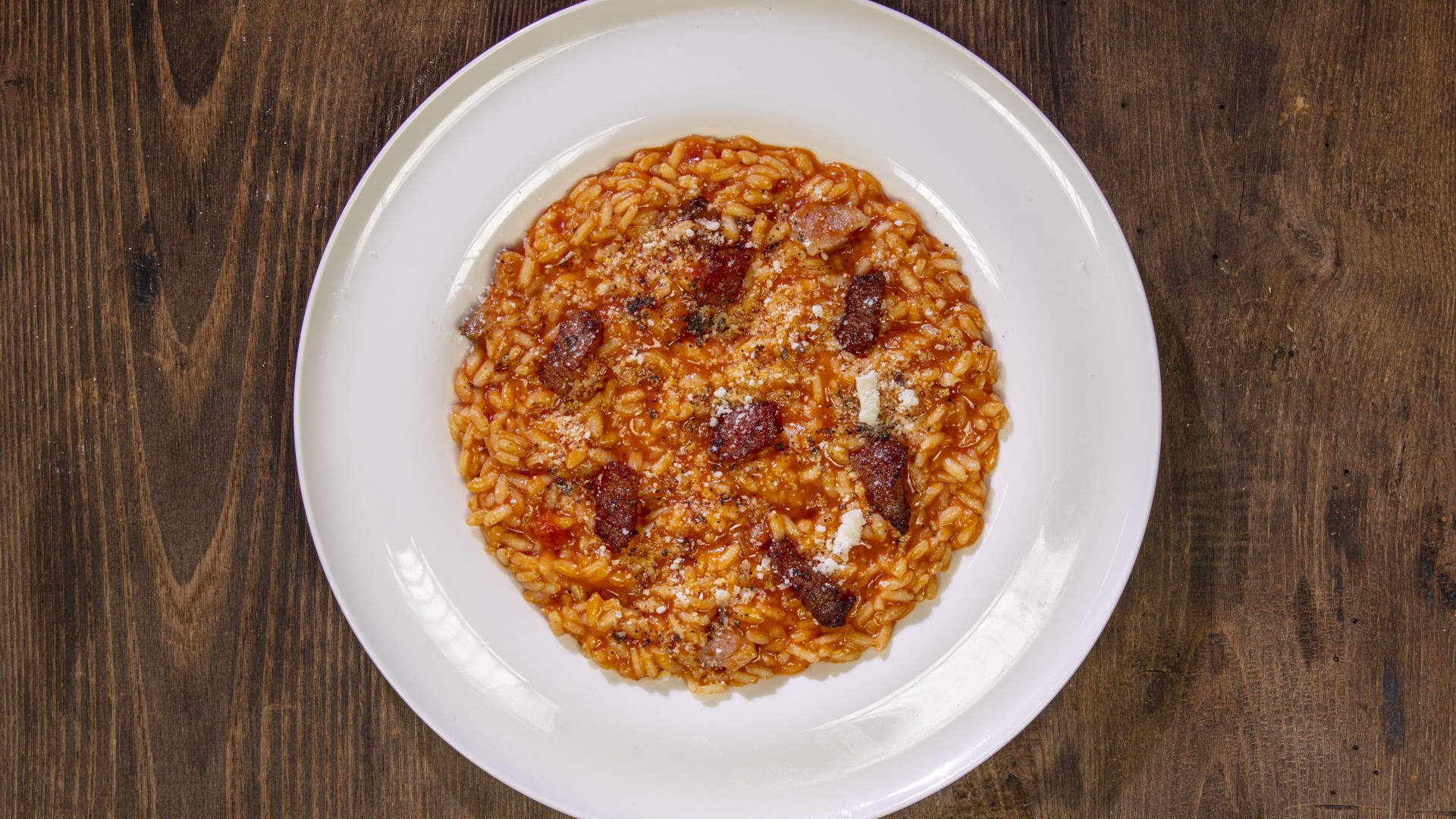 Risotto all'amatriciana