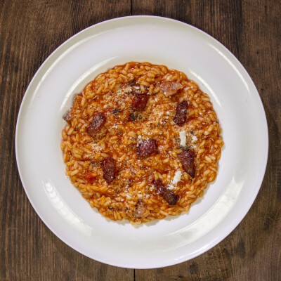 Risotto all'amatriciana