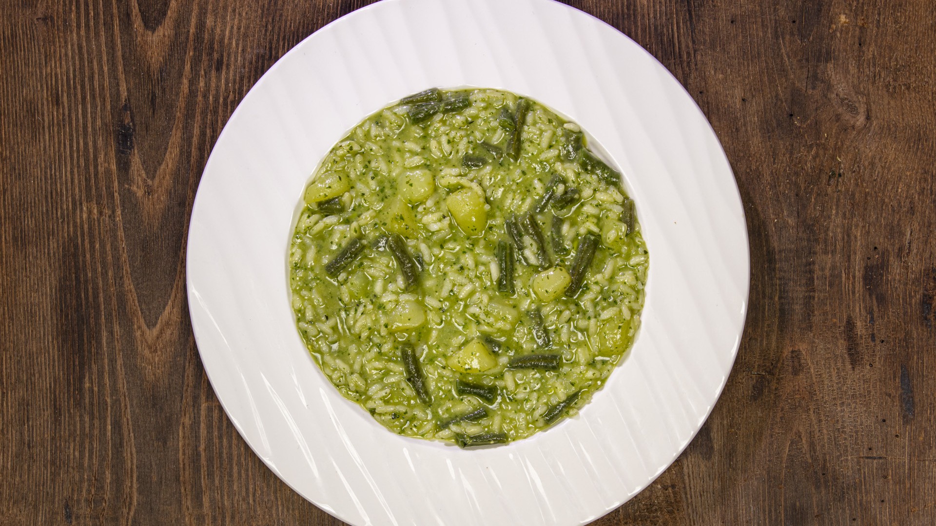 Risotto al pesto