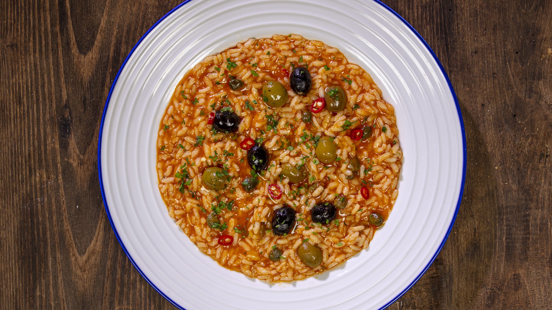 Risotto alla puttanesca