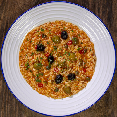 Risotto alla puttanesca