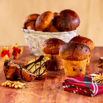 Panettoncini al cioccolato veloci