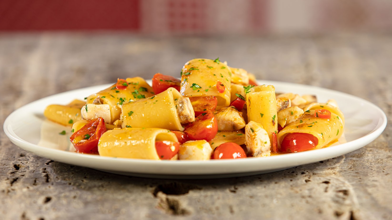 Paccheri al dentice