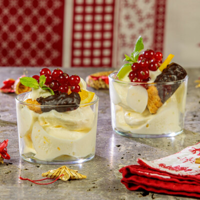 Sorbetto al mandarino Sorbetto al mandarino