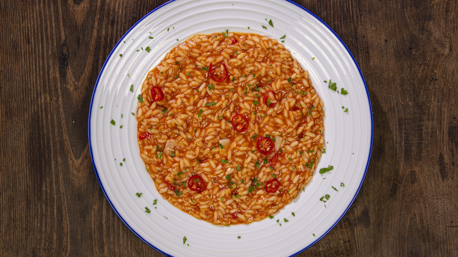 Risotto all'arrabbiata