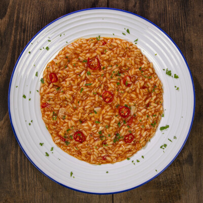 Risotto all'arrabbiata