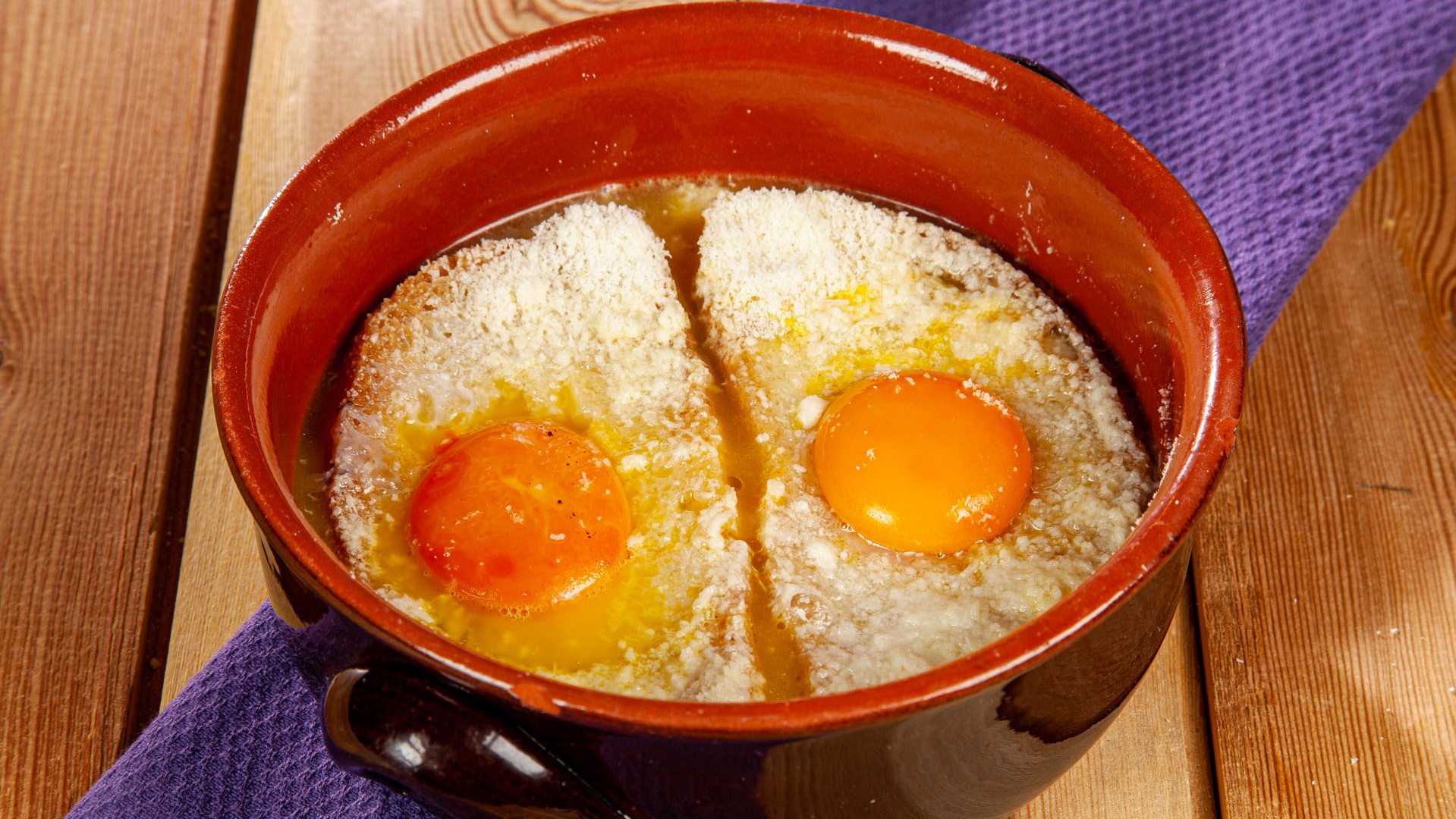 Zuppa Pavese Italienische Brotsuppe - Rezepte Suchen