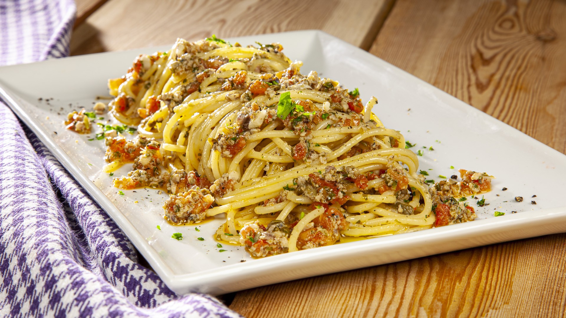 Spaghetti alla rivieresca: ricetta classica