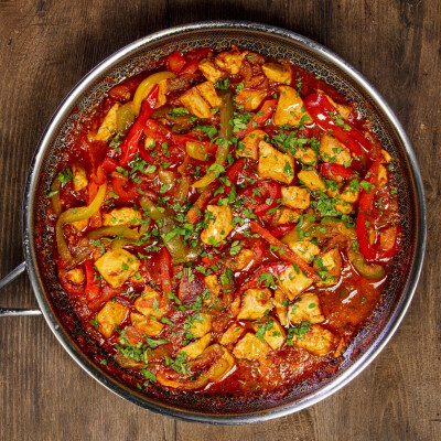 Pollo jalfrezi