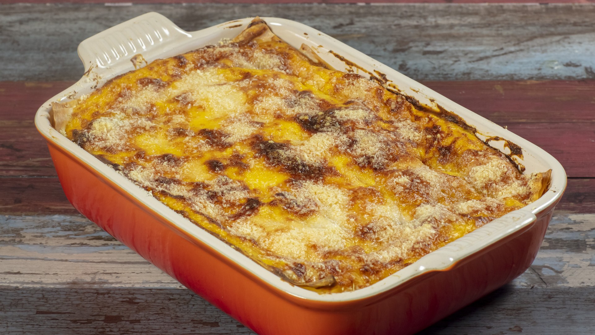 Lasagne zucca e salsiccia