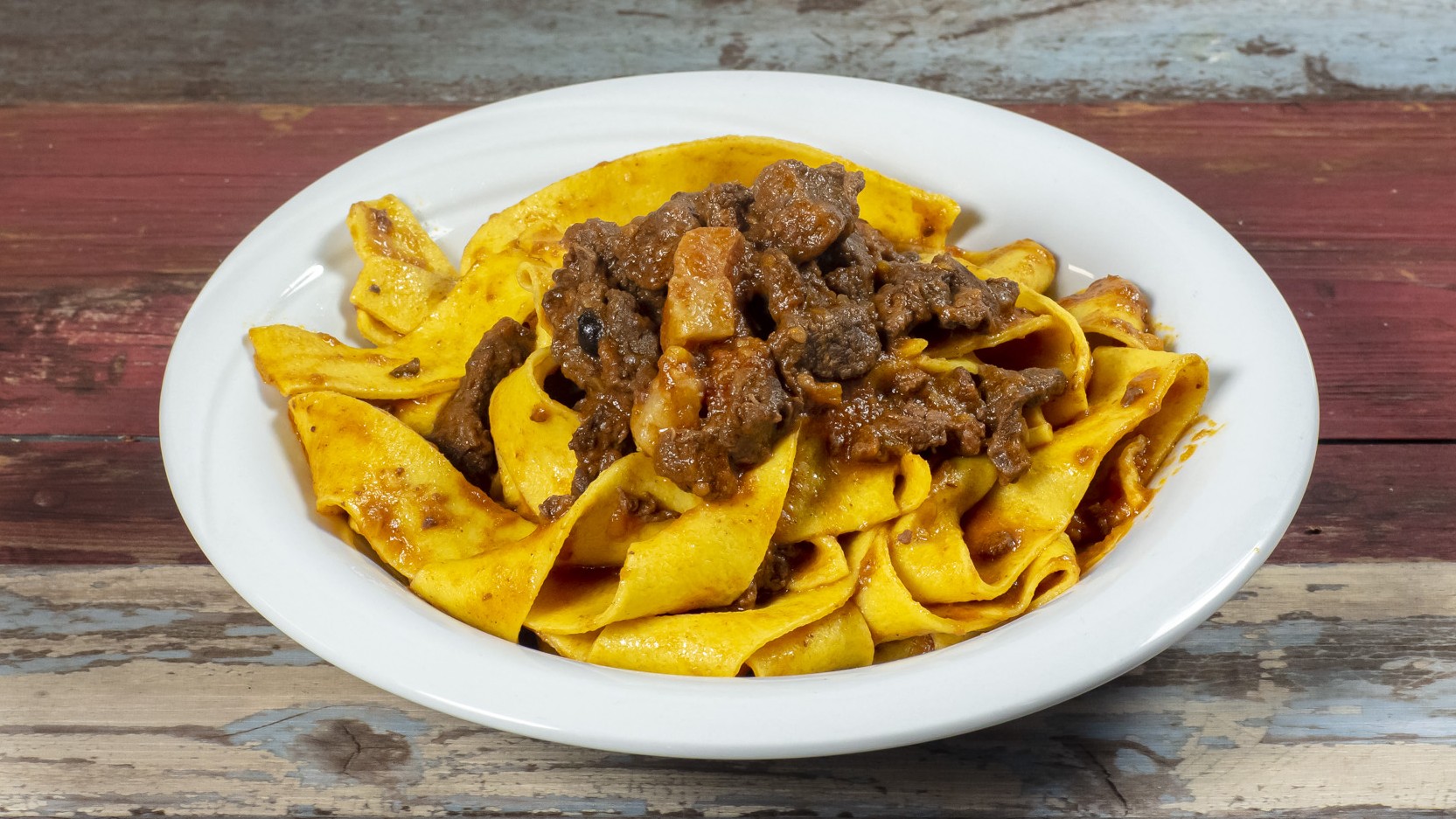 Pappardelle al ragù di cinghiale