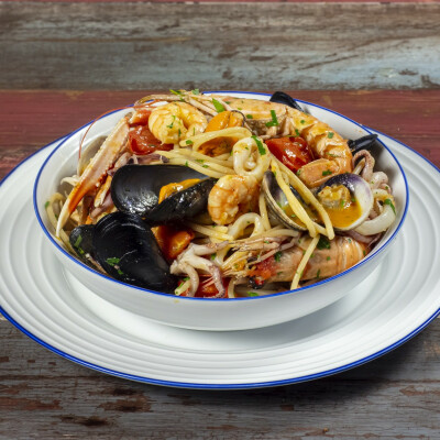 Spaghetti allo scoglio