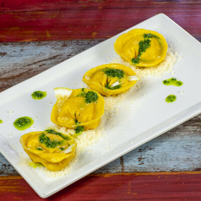 Tortelli di patate e tonno