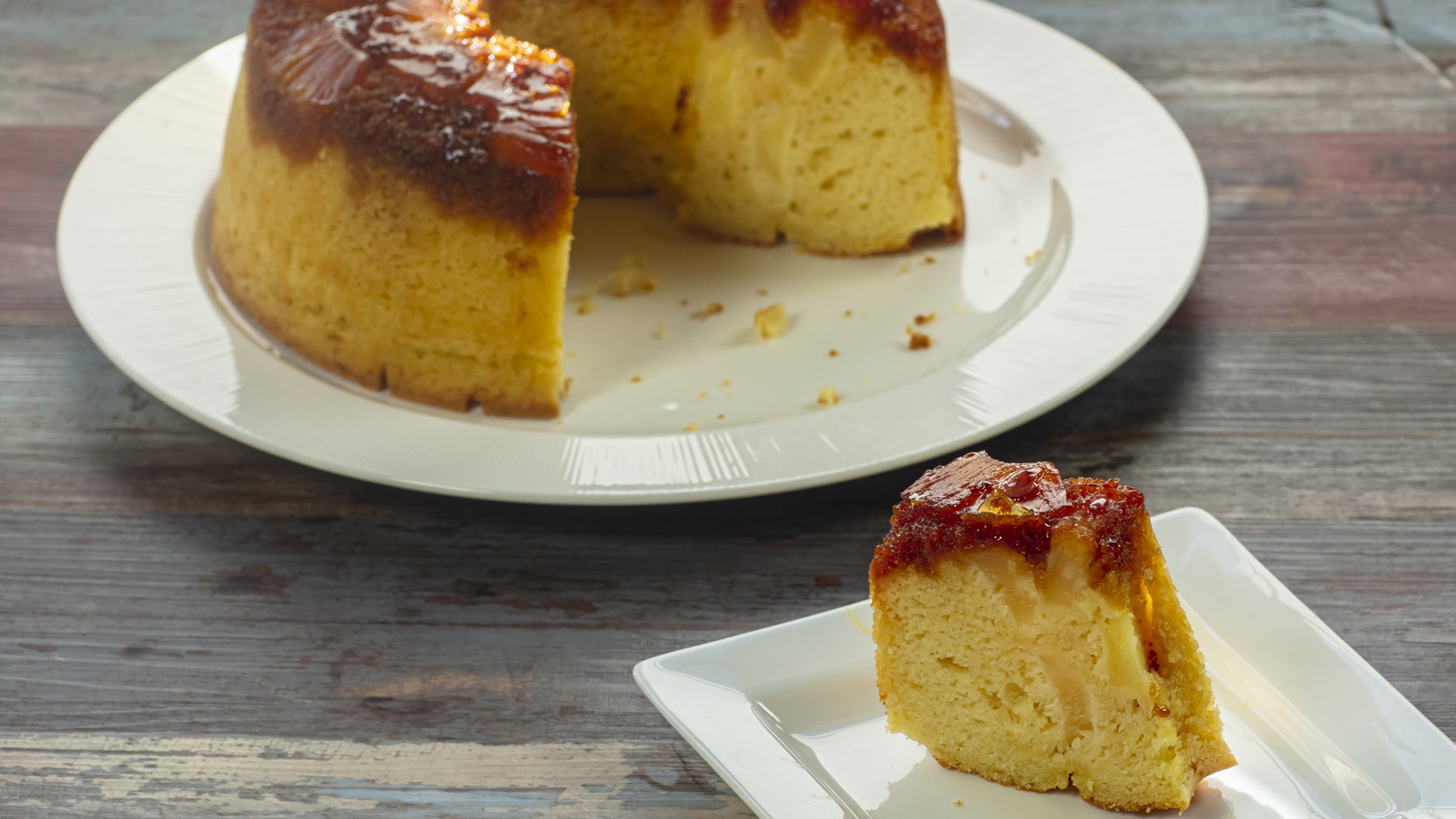 Torta all'ananas rovesciata