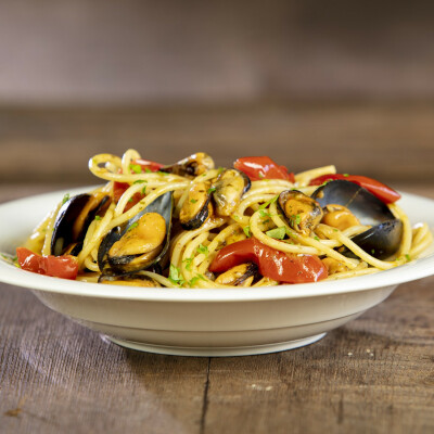 Spaghetti con le cozze