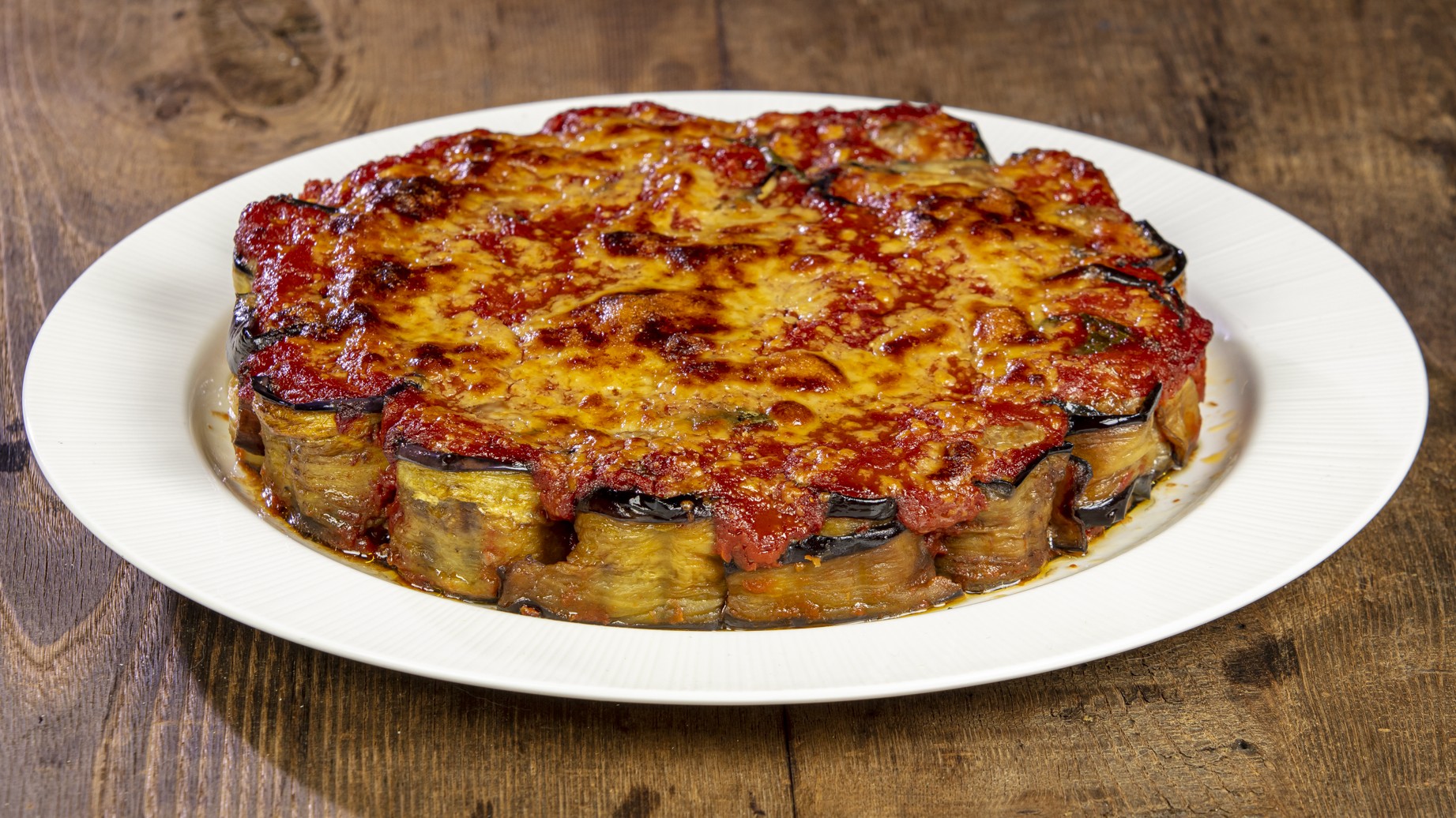 Involtini di melanzane con la carne