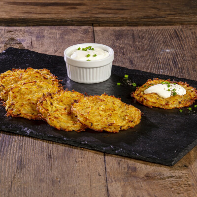 Rosti di patate in forno