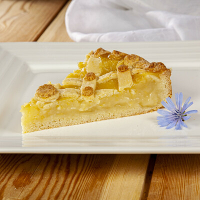 Crostata con crema al limone