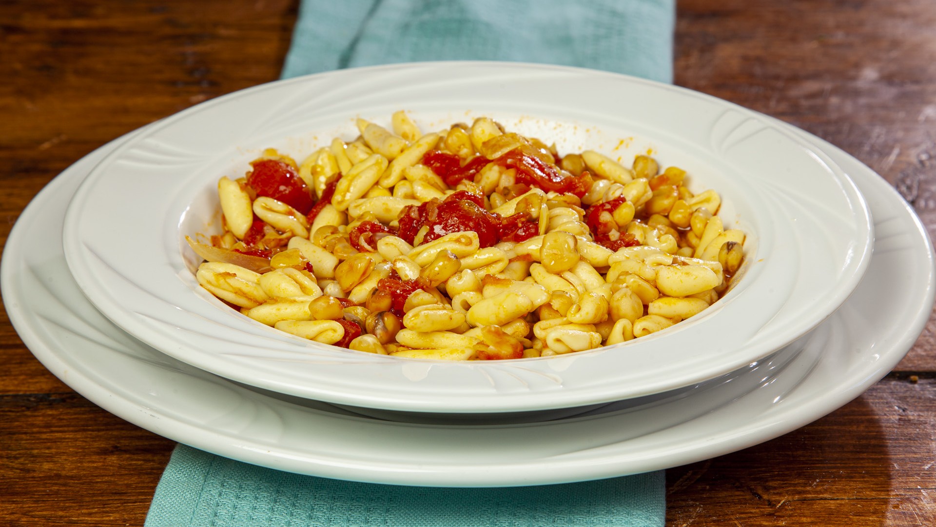 Cavatelli con la cicerchia