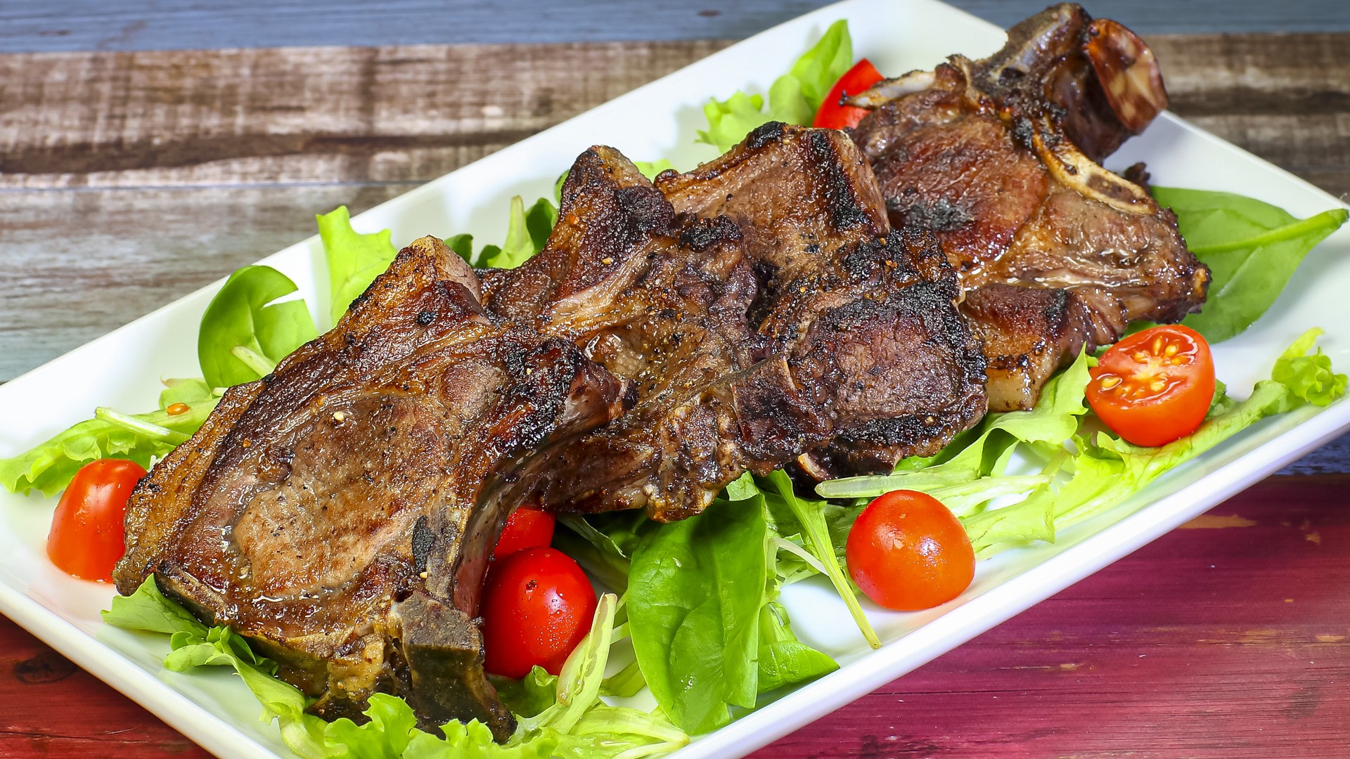 Bistecche di cinghiale alla griglia