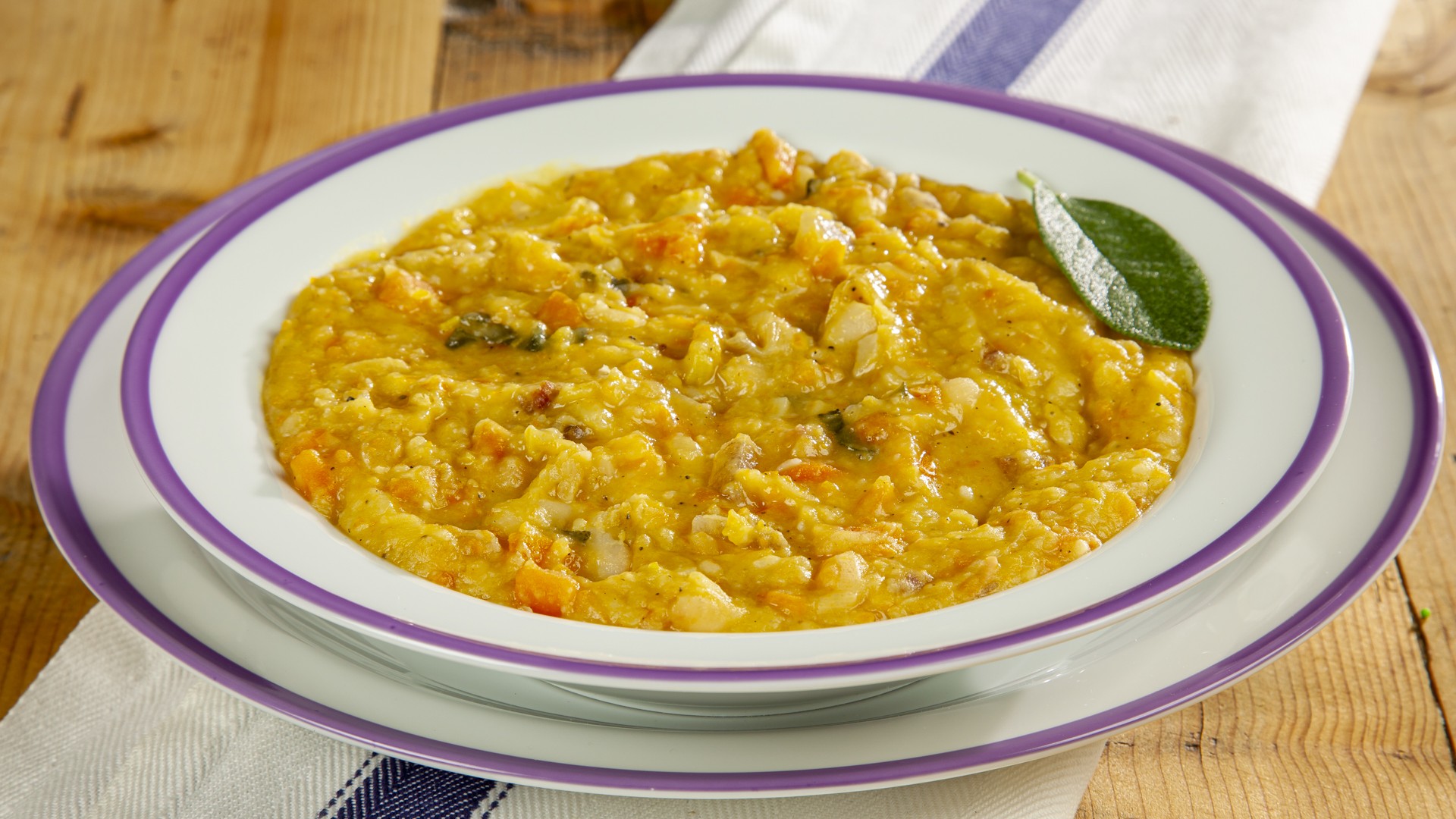 Minestra di fagioli e carote